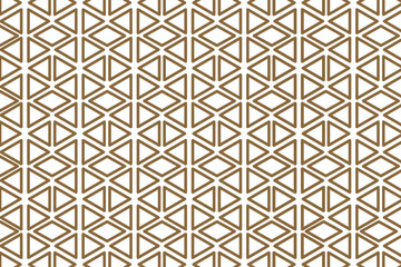 Seamless pattern with decorative shapes