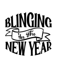 New Years SVG Bundle, New Year's Eve Quote, Cheers 2023 Saying, Nye Decor, Happy New Year Clip Art, New Year