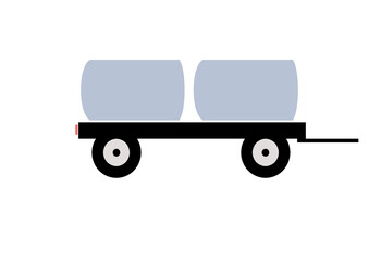 LKW und Anhänger Symbole