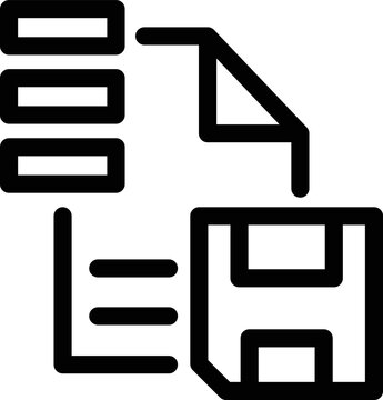 Save File Vector Icon