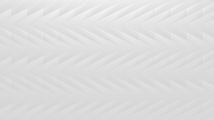 White Zigzag Style Business Background (3D Illustration)