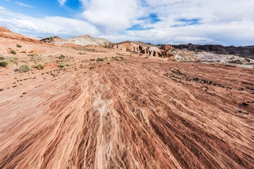 Tuinposter Valley of Fire rocks © Fyle