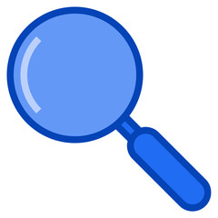 search blue icon