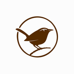 little bird in circle line logo