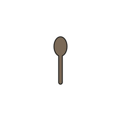 fork and spon icon vector - 553394294