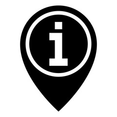 information glyph icon