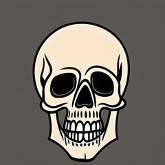 Fototapeta premium skull and crossbones