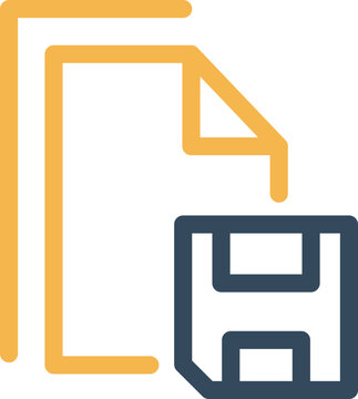 Save Document Vector Icon
