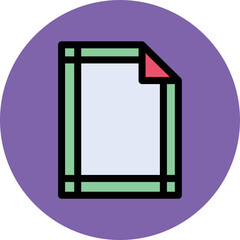 File Frame Vector Icon
