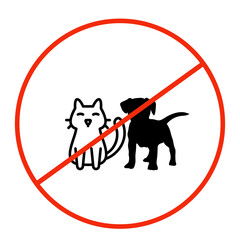 No pets allowed icon transparent png 