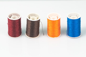 sewing thread and measuring tools for sewing