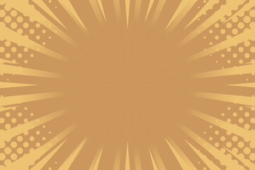 brown comic background in vintage pop art style
