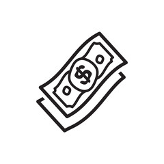 paper money icon design vector template