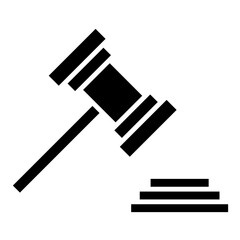 hammer law icon