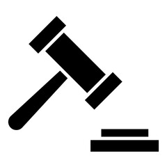 hammer law icon