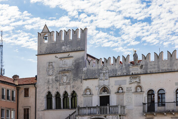 The Praetorian Palace on Tito Square in the heart op Koper's old town