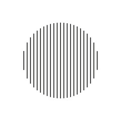 Abstract Geometric Line Element for template design