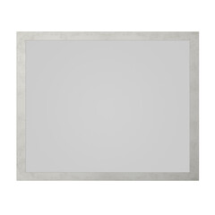 photo frame card isolated on the white backgrounds	
