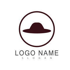 Cowboy logo vector template design