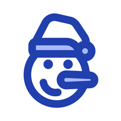 Obraz premium snowman head