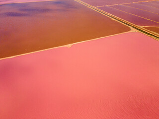 Hut Lagoon Western Australia - Pink Lake 