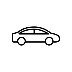 Car transportation icon vector logo design