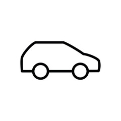 Car transportation icon vector logo design