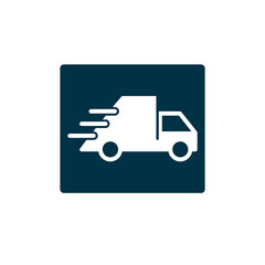 Car transportation icon vector logo design