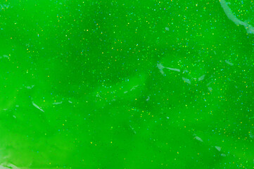Abstract  background green slime.
