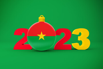  2023 Year With Burkina Ornament