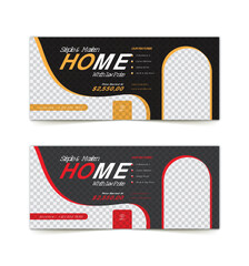 business  cover banner, cover design template	
