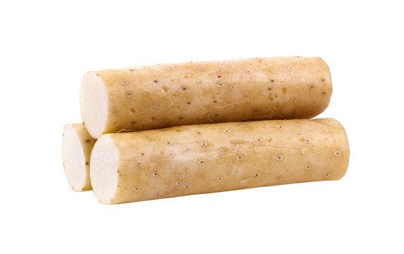 Chinese yam on transparent png
