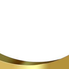 gold bottom bar and frame