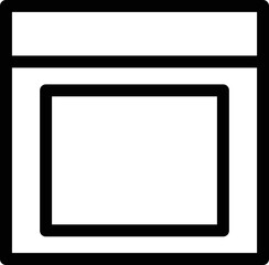 Square Box Vector Icon
