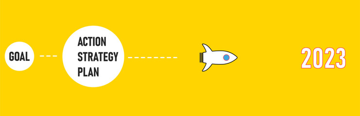 2023 flying Jet by completing plan, action, strategy missions from goal. Project tracking, goal tracking, task completion purpose, idea concept.