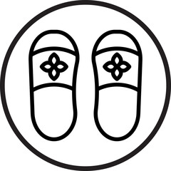 Slippers Icon Style