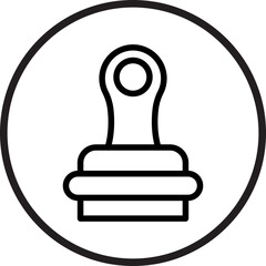 stamp icon style