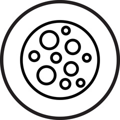 Full Moon Icon Style