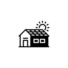 solar house icon