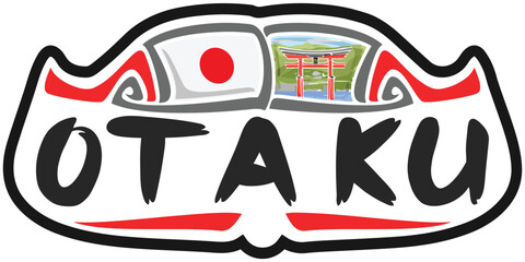 Ota ku Japan Flag Travel Souvenir Sticker Skyline Landmark Logo Badge Stamp Seal Emblem SVG EPS