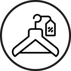 Hanger Sale Icon Style