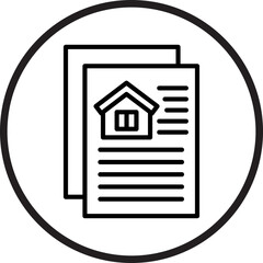 House Documents Icon Style