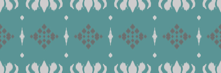 Fototapeta na wymiar Motif ikat vector batik textile seamless pattern digital vector design for Print saree Kurti Borneo Fabric border brush symbols swatches cotton