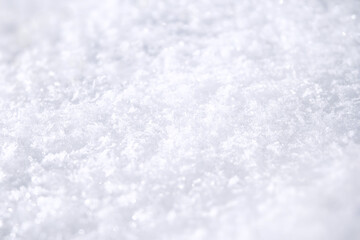 Snow bright surface texture background.