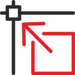 Arrow Box Vector Icon
