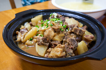 A Delicious Beef Brisket Stew with Radish