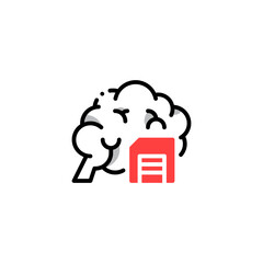 brain memory icon