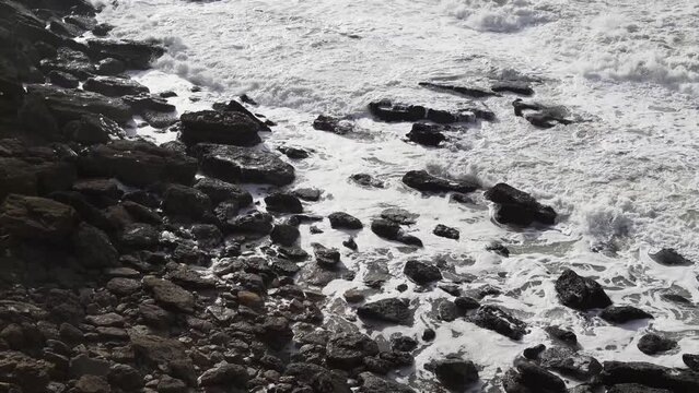 Paisaje costero en el sur de espa&ntilde;a,en chiclana