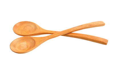 wood spoon on transparent png