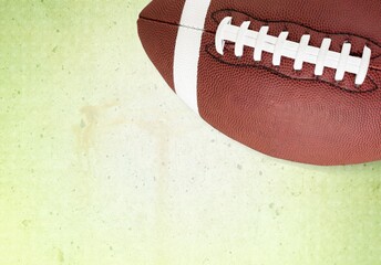 Classic leather american Football ball